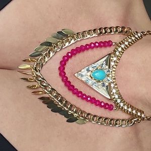 🎉3 for $15🎉Unique bib costume necklace